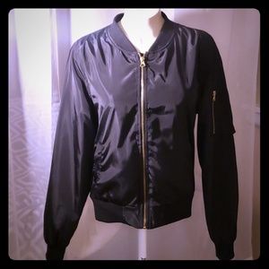 Forever 21 | Black Bomber Jacket